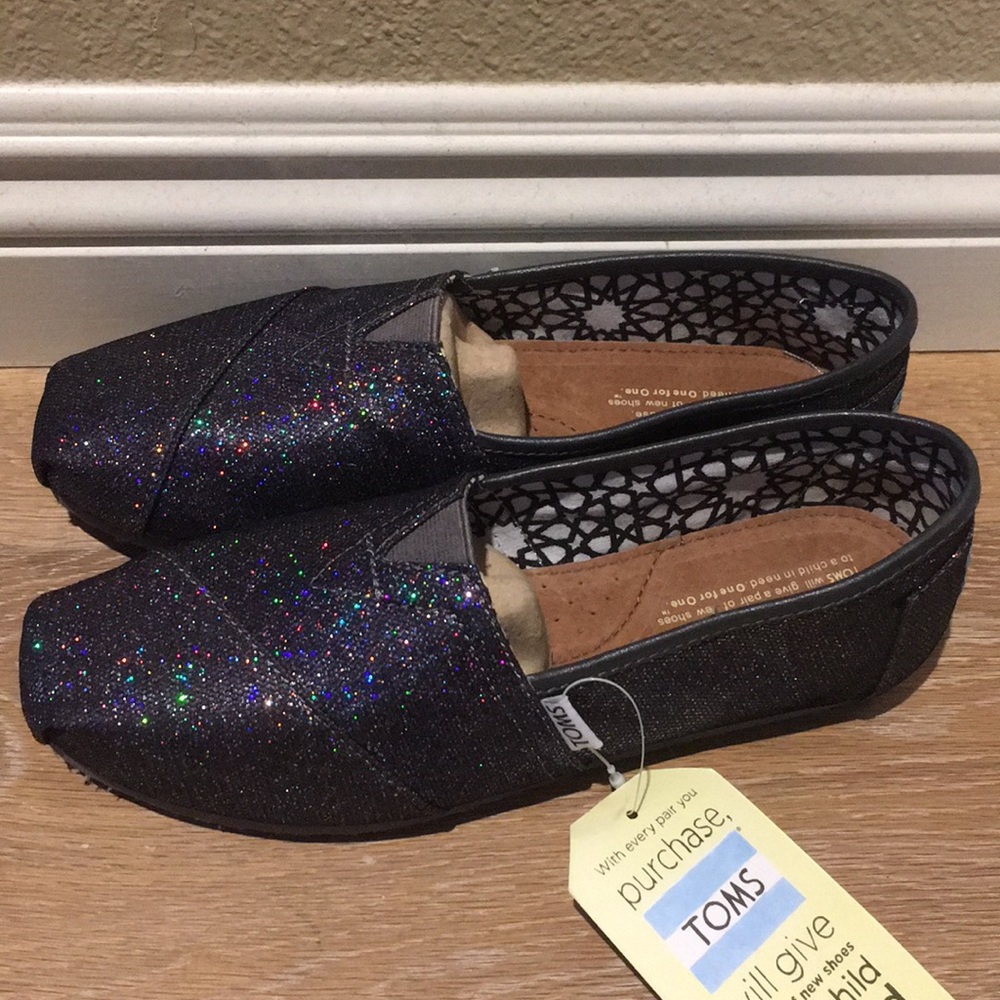 Multi Glitter Toms